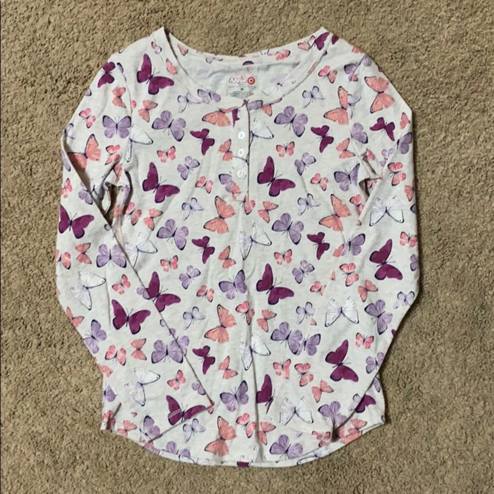 Annie by Target Butterfly Long Sleeve Tshirt